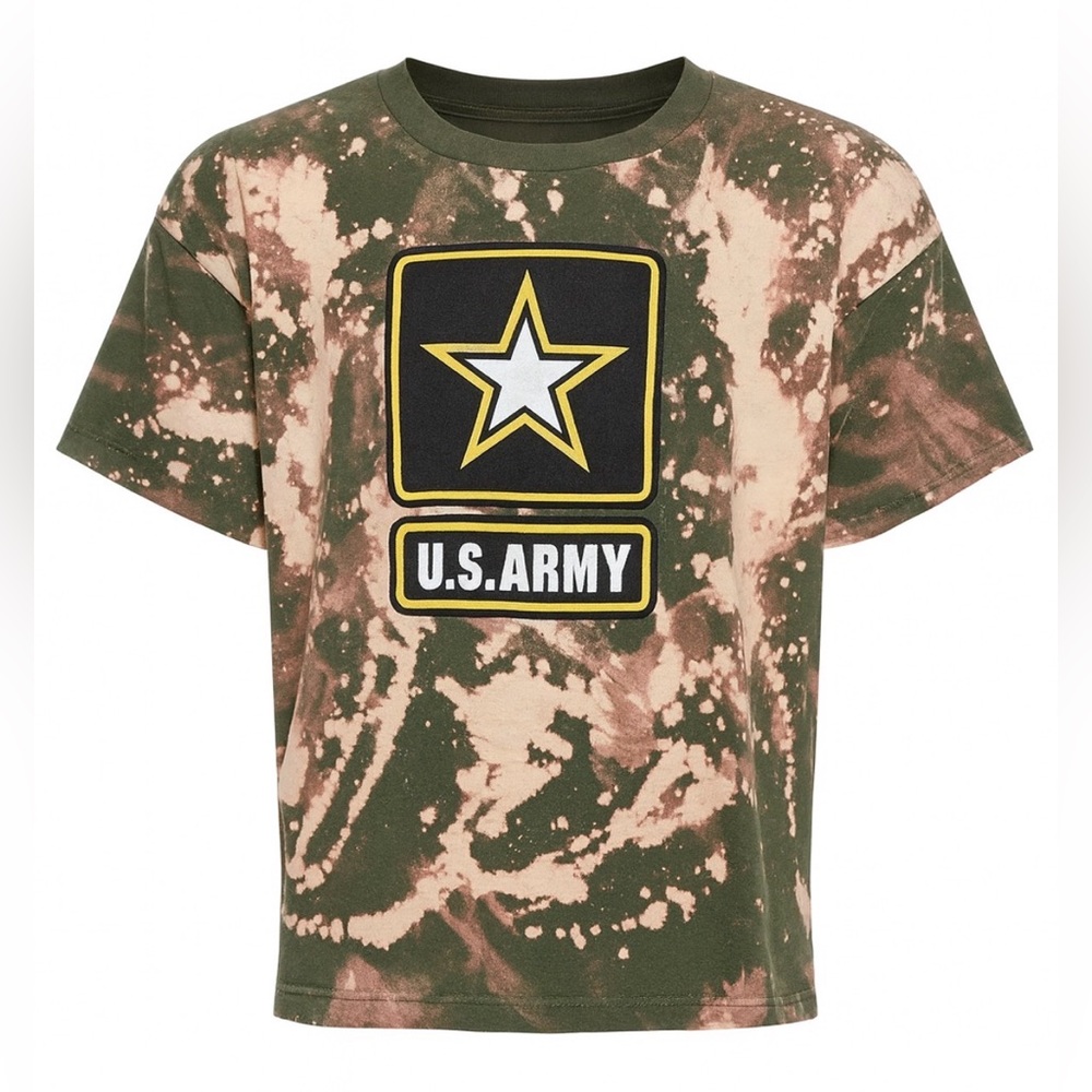 Vintage U.S. Army Acid Wash Streetwear T-Shirt XXL